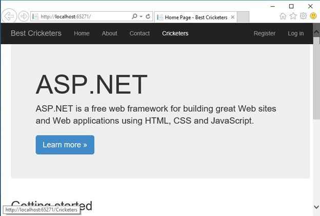 Web App Default Page